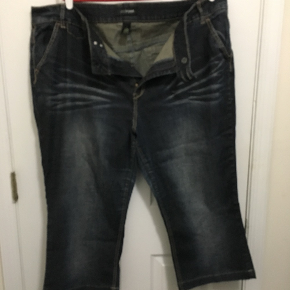 Lane Bryant crop jeans